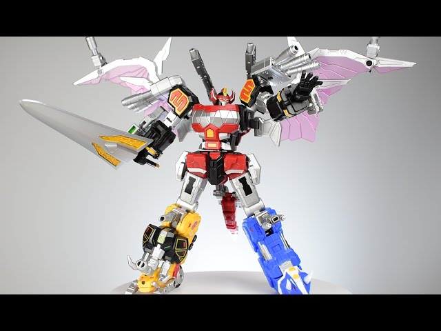 Dino Megazord Lucky Cat Micro Cosmos MC-03 Beast Lord Megazord