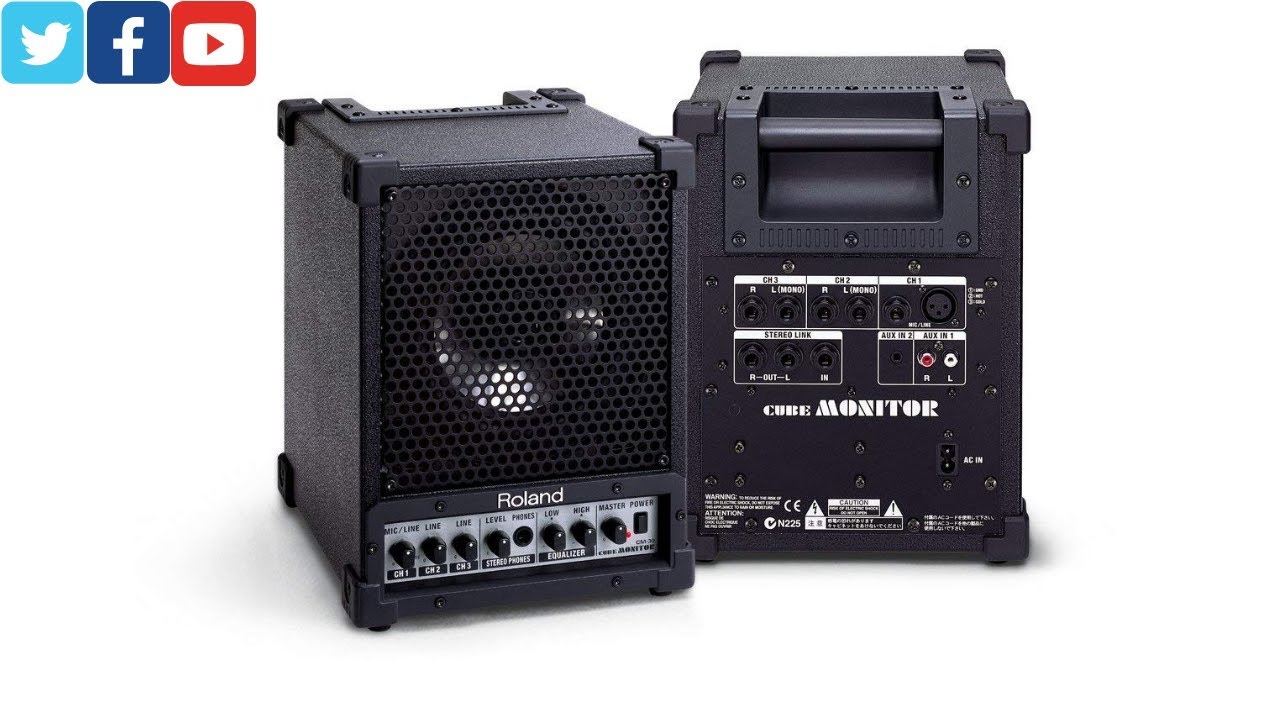818 ROLAND CUBE monitor CM-30 モニタースピーカー Roland ローランド