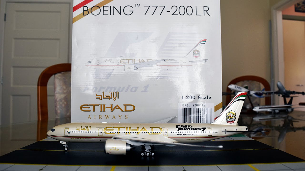 Eagle 1:200 Etihad 777-200LR 