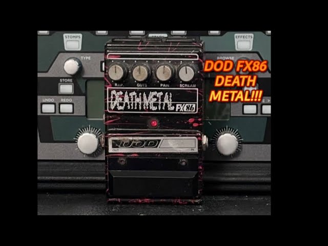 The Original Death Metal Distortion! - YouTube