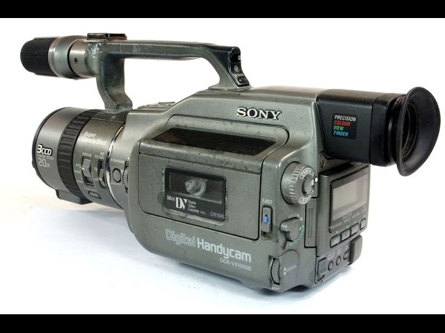 葉っぱ】SONY ソニー DCR-VX1000 Mini DV 葉っぱ】SONY ソニー DCR