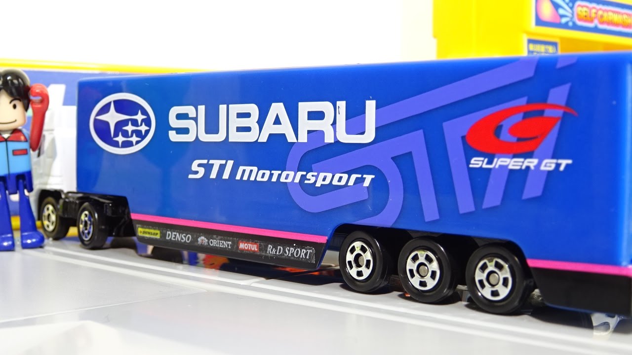 トミカ トイザらスオリジナル SUBARU STI Motor sport レーシング