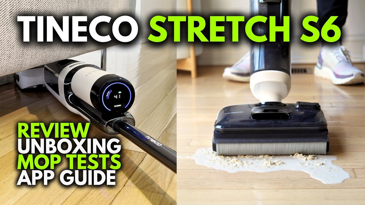 TINECO Floor One STRETCH S6 - Review, Guide, & Cleaning Tests