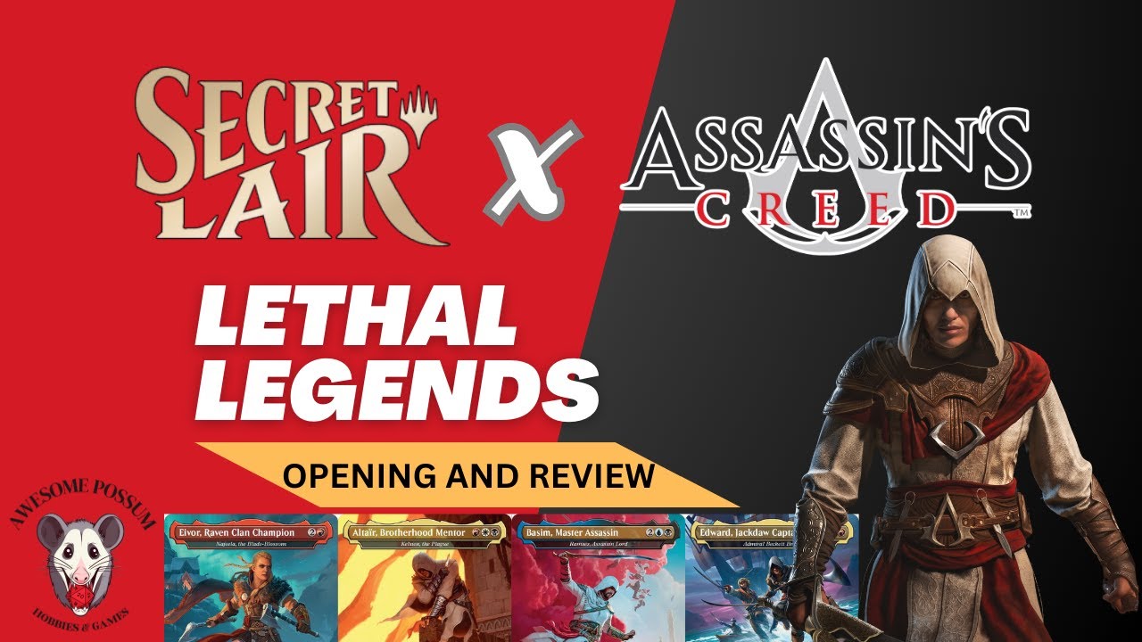 Unboxing Magic: The Gathering Secret Lair – Assassin's Creed