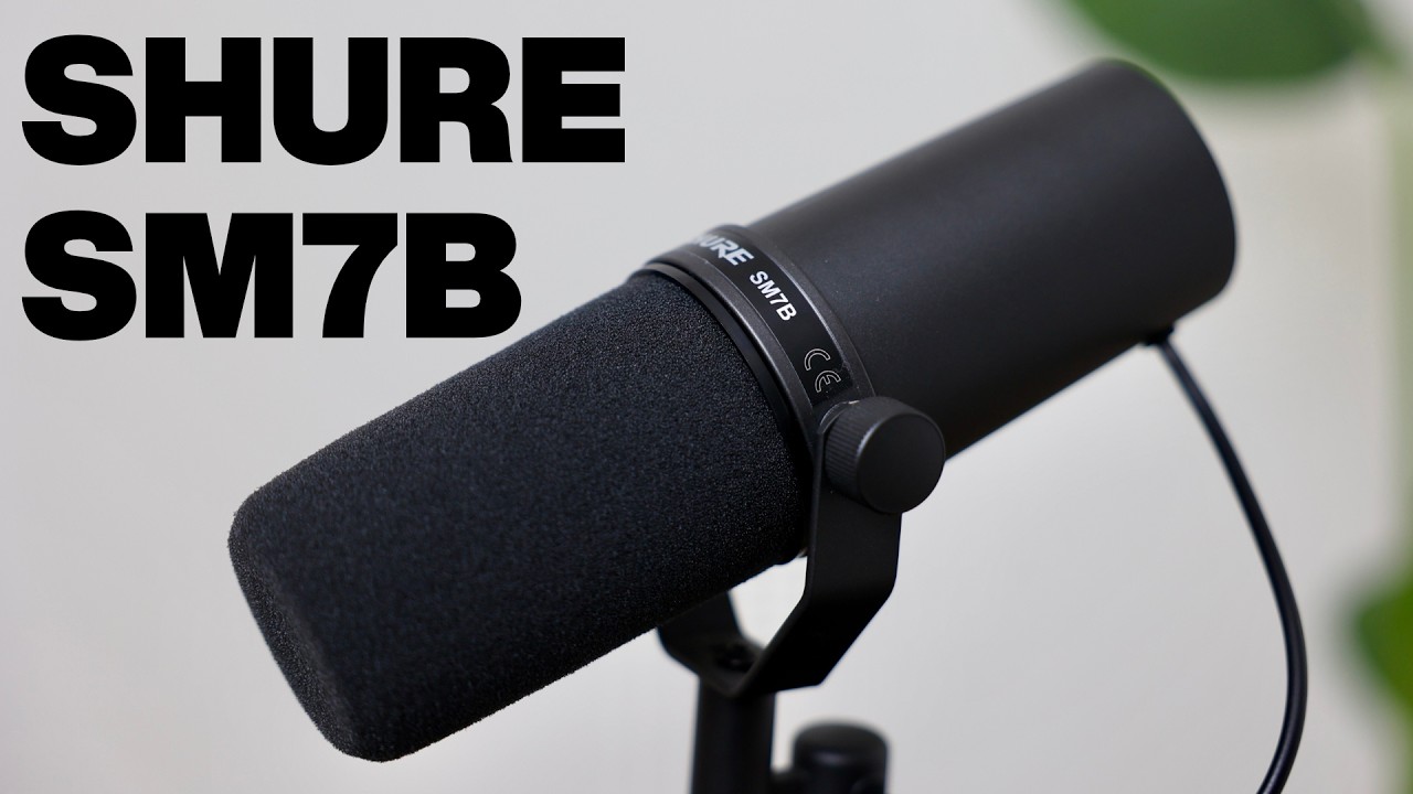 SHURE SM7B Review! How I use it and the audio interface - YouTube