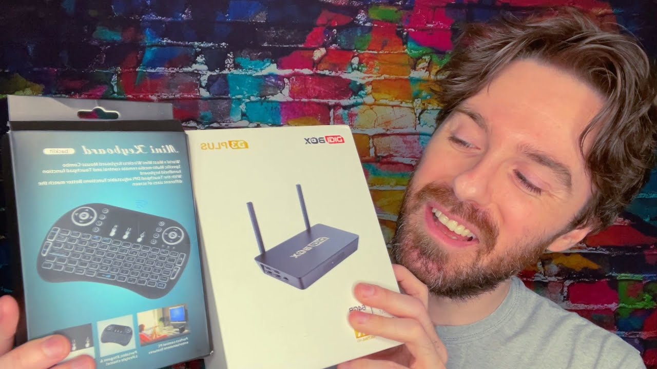 Unboxing DigiBox D3 Plus Android TV Box and Wireless Mini Keyboard