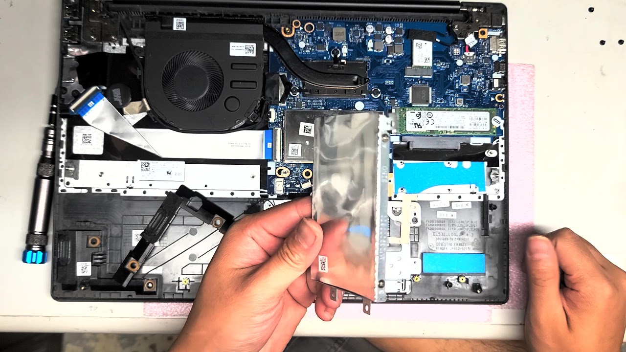 Lenovo IdeaPad S340-15IIL Disassembly RAM SSD Hard Drive Upgrade