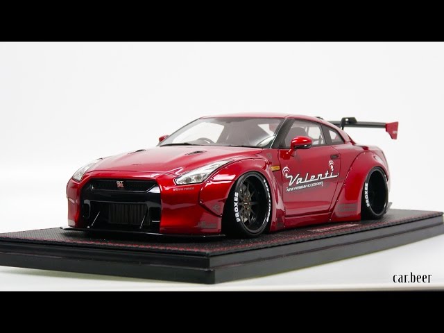 イグニッションモデル 1/18 LB R35 Red 1/18 Ignition Model Liberty