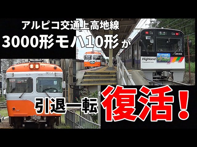 ☆あアルピコ交通☆運転台副標／京王3000形前面方向幕風 臨時電車用4種