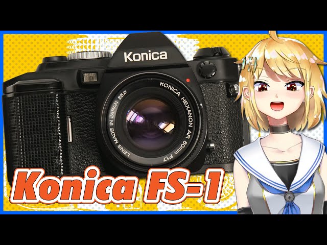 Konica 一眼レフカメラ 135フィルム ブラック Konica FS-1 35mm film