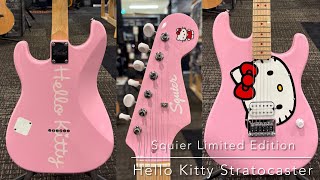 Squier ハローキティ エレキギター ピンク