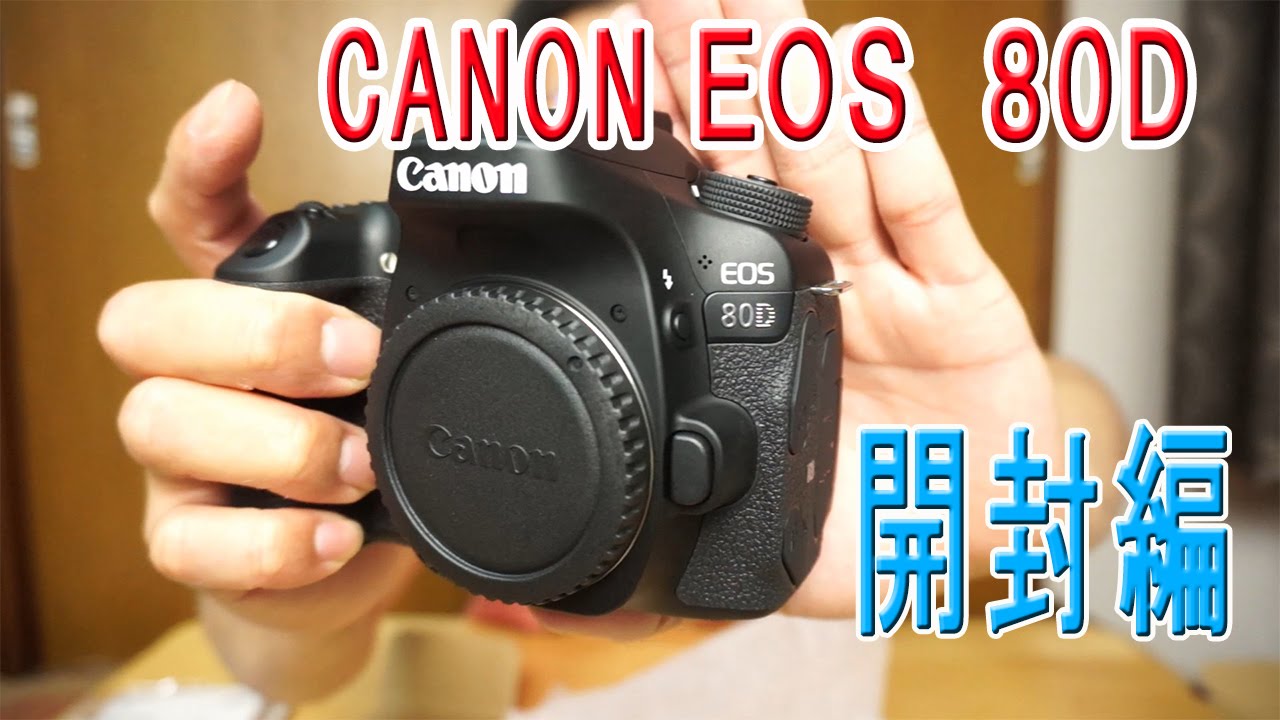 キャノン EOS80D 一眼レフカメラ 迷いに迷って買ってしまった