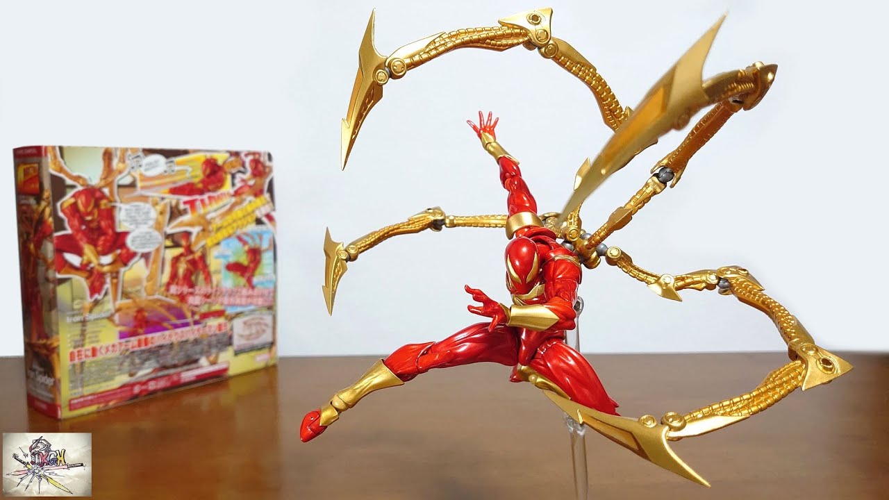 大迫力のスパイダーアーム！派手なポーズがしっかり決まる