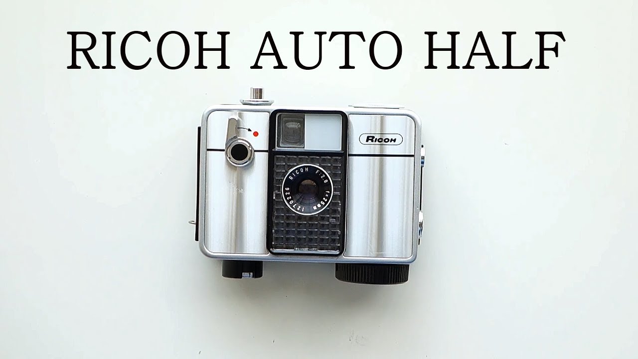 リコーのハーフフィルムカメラをテスト！ ricoh auto half film camera