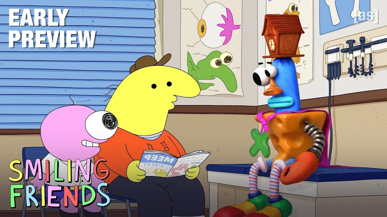 Smiling Friends | SEASON 3 EARLY PREVIEW: Silly Samuel | adult