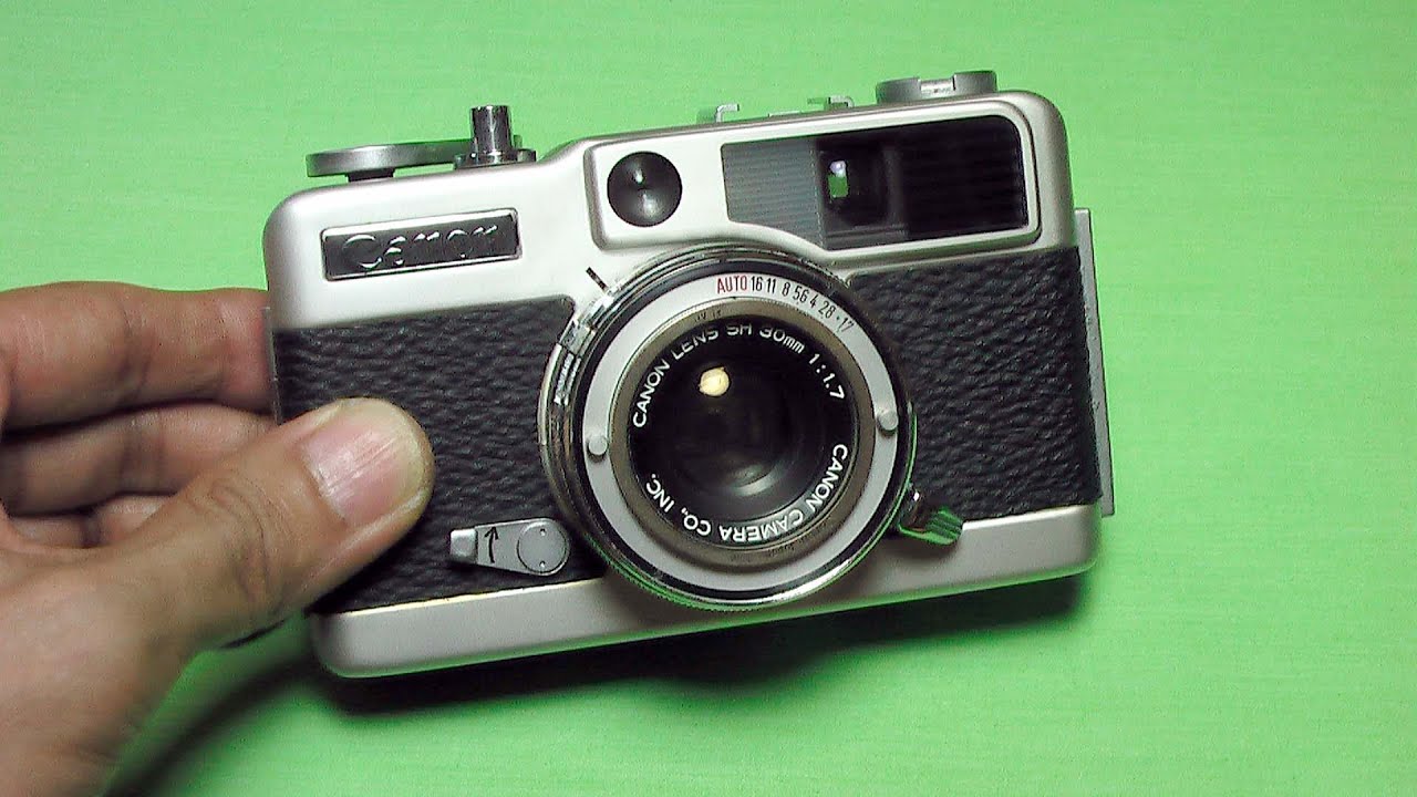 完動品】Canon demi EE17 フィルムカメラ 動作確認済 完動品】Canon