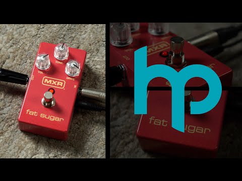 Dunlop M94SE MXR Fat Sugar Drive effektpedál - YouTube
