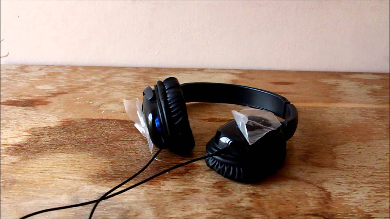 Panasonic RP HC200 Noise Cancelling Headphones Review - YouTube