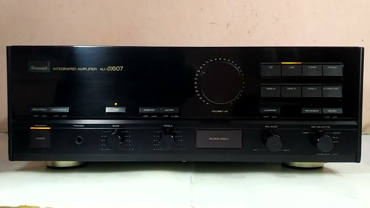 SANSUI AU－α607 *AP-2 SANSUI AU - α 607 kx Specifications SANSUI
