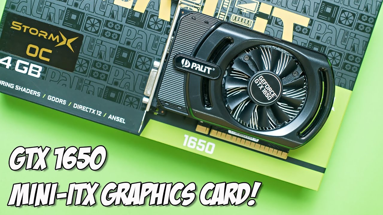 グラフィックボード・グラボ・ビデオカード PALIT GTX 1650 STORMX 4G