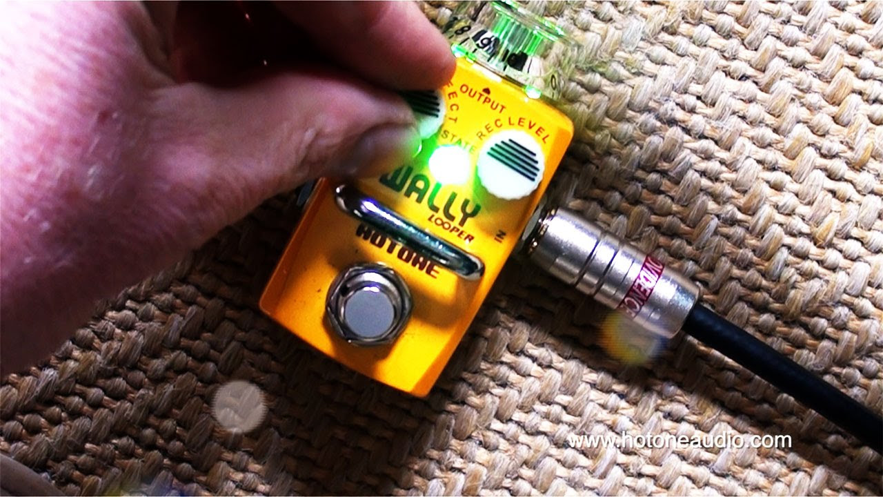 Hotone: WALLY Looper - YouTube