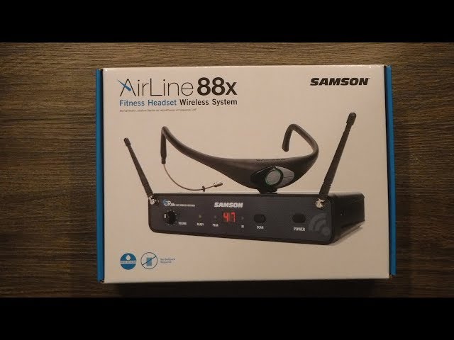 Samson AirLine 88X Wireless Headset Review - YouTube