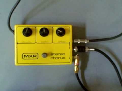 MXR Stereo Chorus 1980's」 レビュー！爽やかなサウンドが特徴の