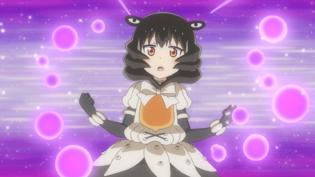 怪獣娘 (黒) ウルトラ怪獣擬人化計画 B2タペストリー ゼットン 怪獣娘