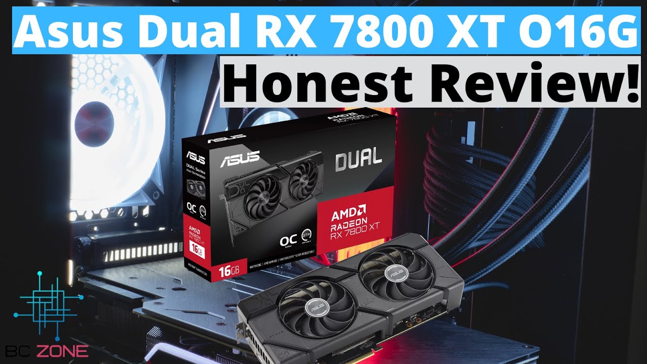 ASUS Dual RX 7800 XT O16G Review! - YouTube