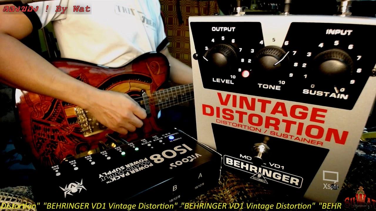 BEHRINGER VD1 Vintage Distortion