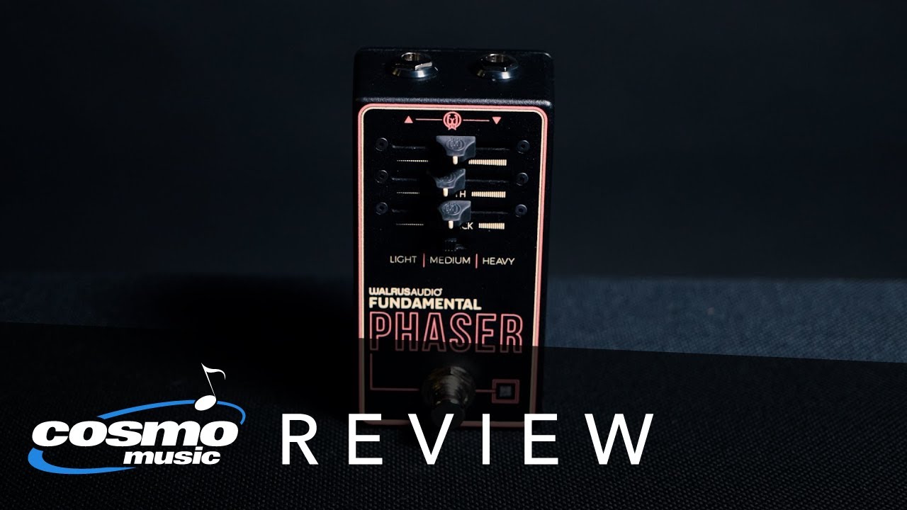 Walrus Audio Fundamental PHASER Pedal Demo Review - YouTube