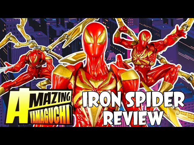 Revoltech Amazing Yamaguchi IRON SPIDER (Reissue) Action Figure