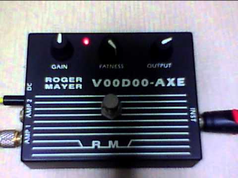 Roger Mayer Voodoo-Axe Fuzz - YouTube