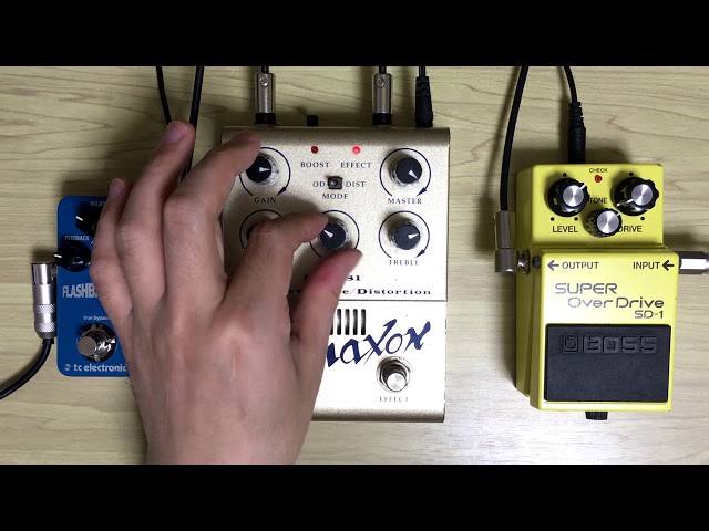 Maxon ROD881 - Real Tube Overdrive Distortion - YouTube