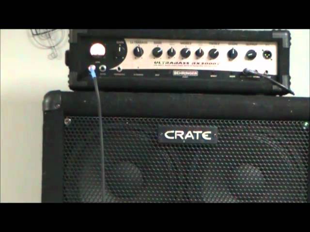 Behringer Ultra Bass BX3000T Bass amp review - YouTube