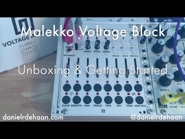 Malekko Voltage Block - Unboxing and Getting Started - YouTube