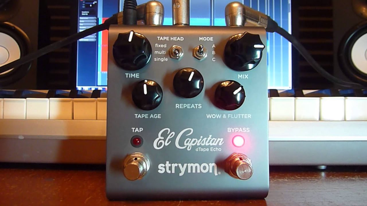 strymon｜El Capistan dTape Echo【テープエコー・シミュレート