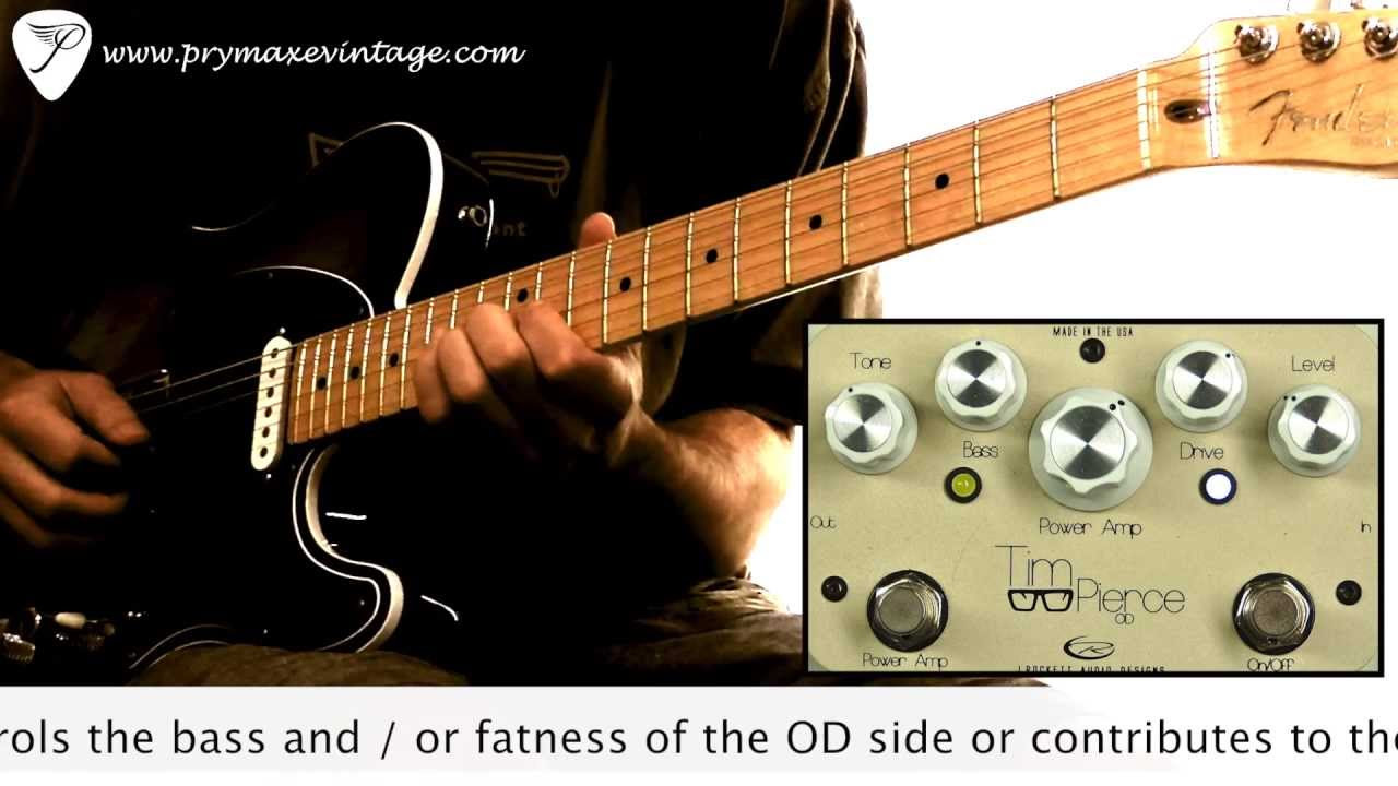 Rockett Audio Phil Brown LED Boots Overdrive Pedal Demo Review