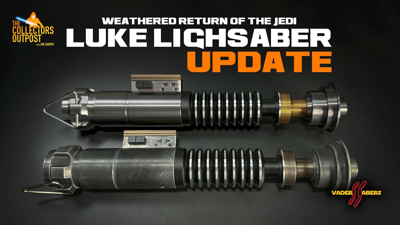 LUKE Weathered ROTJ Lightsaber ::UPDATE:: from Vaders Sabers - YouTube