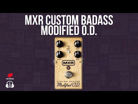 MXR Custom Badass Modified OD #mxr #overdrive #badass - YouTube