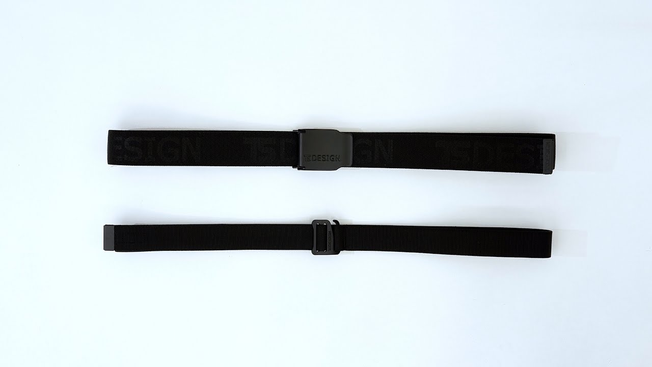 TS DESIGN | 84918・84919 STRETCH BELT - YouTube