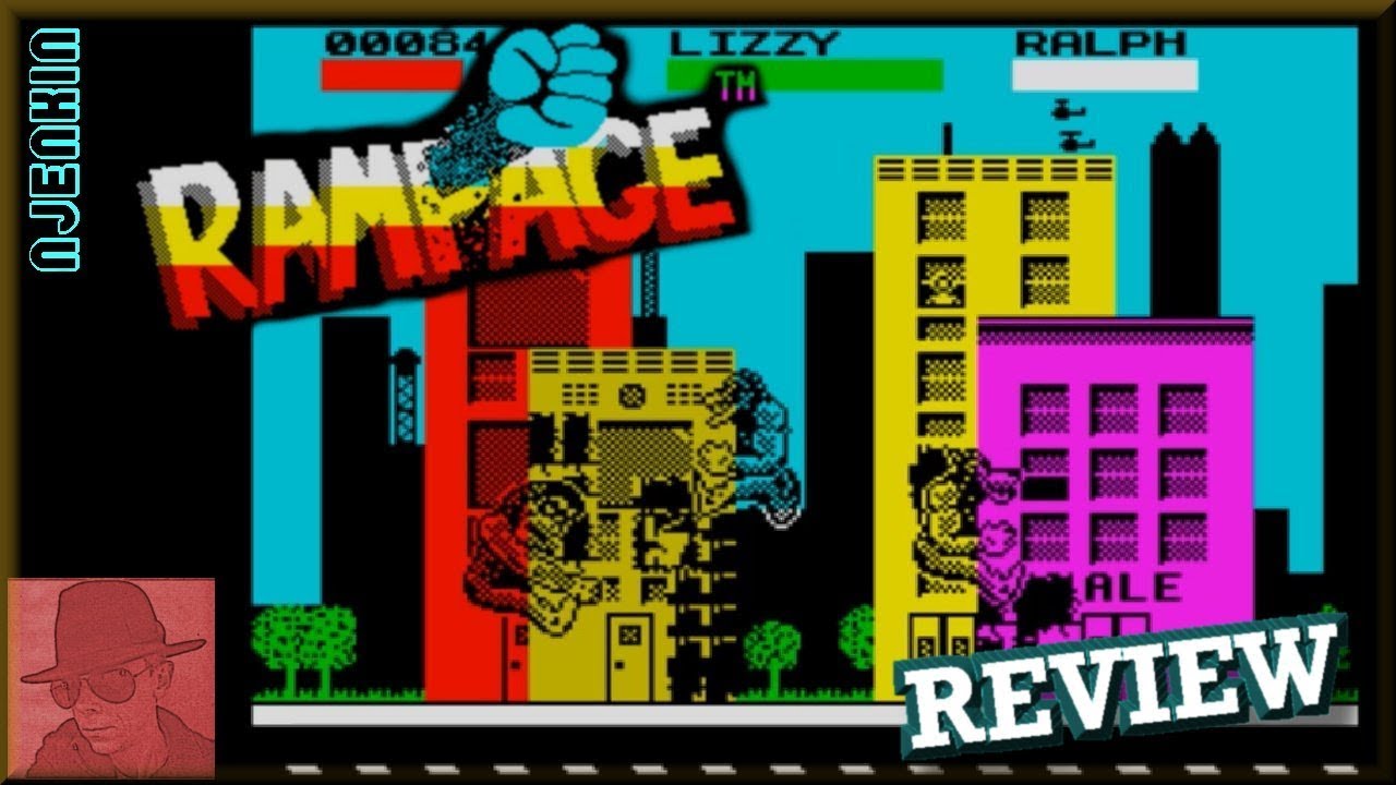 Ranページ Rampage - on the ZX Spectrum 48K !! with Commentary
