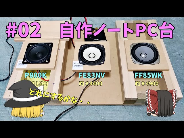 FX-98E＋P800K自作スピーカー＋カナレ4S6＋電源(19V)付セット FX