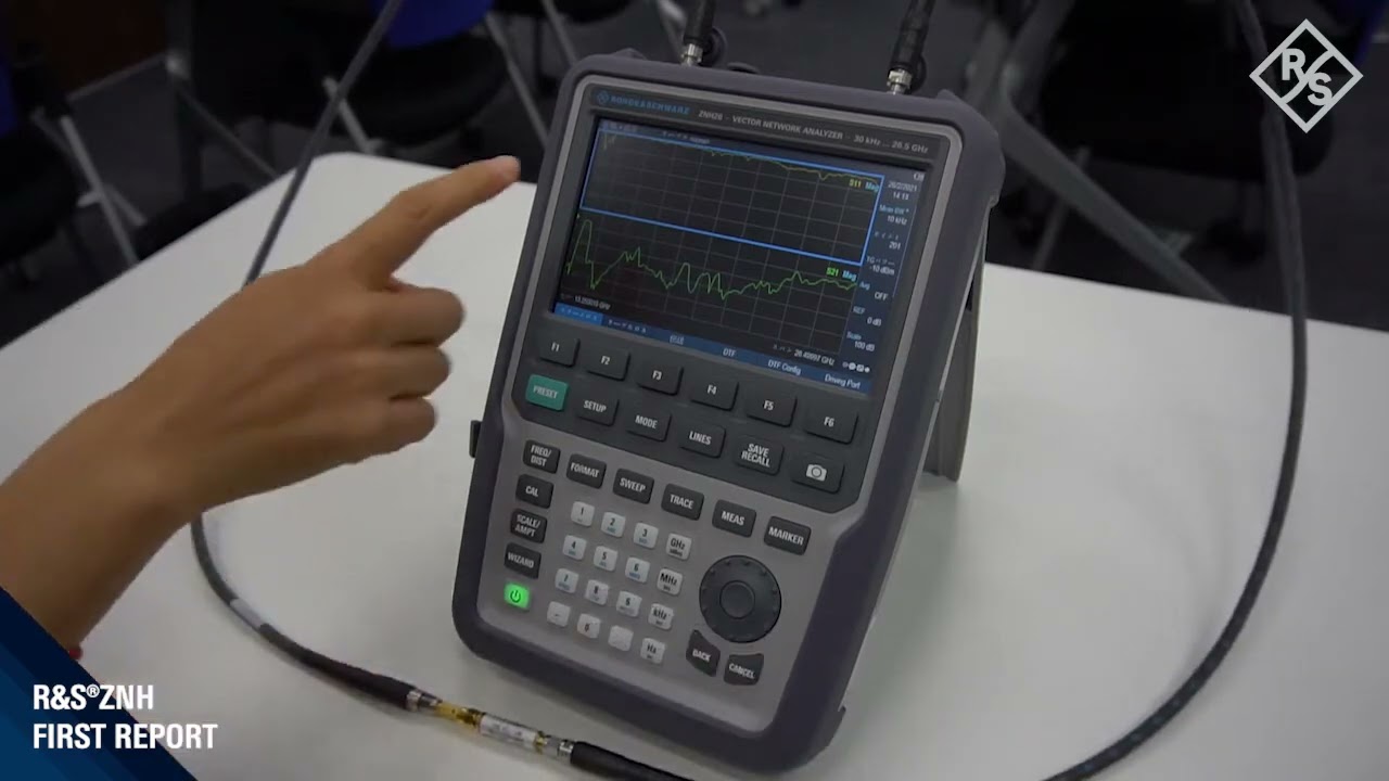 R&S®ZNH ハンドヘルド・ベクトル・ネットワーク・アナライザ FIRST