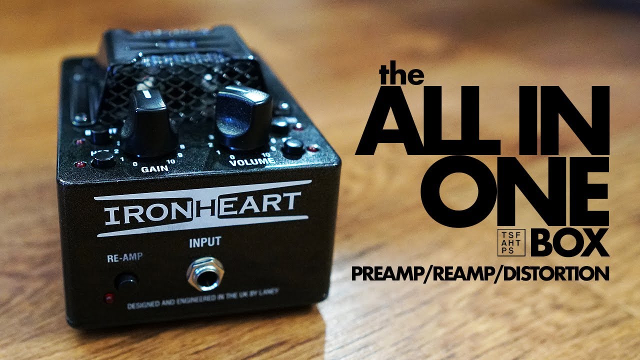 Laney Ironheart IRT Pulse - the ALL IN ONE Preamp & Recording