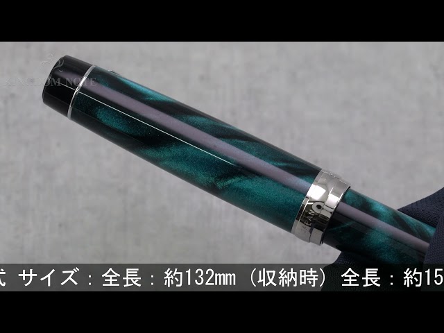 PILOT 万年筆 カスタムヘリテイジSE マーブルグリーン F(細字