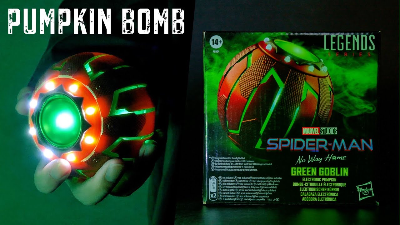 スパイダーマン】グリーンゴブリン パンプキンボム レビュー【ハズブロ