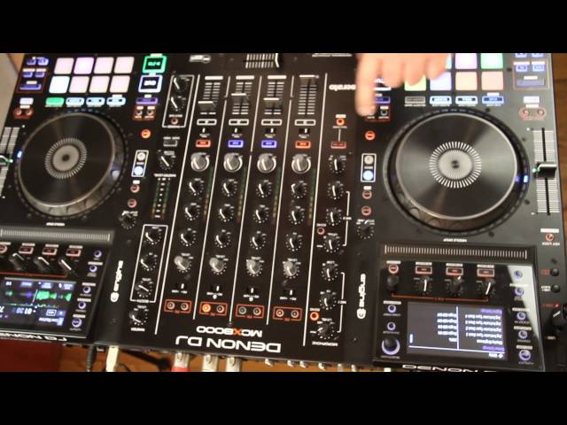 Denon DJ - MCX 8000 - Utility Folder - YouTube