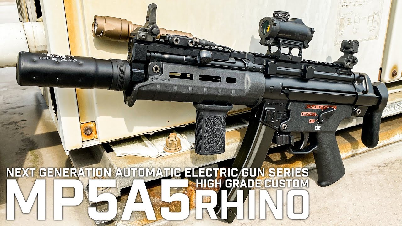 中古】次世代電動ガン MP5 A5 ＆ Magpulタイプ ハンドガードセット