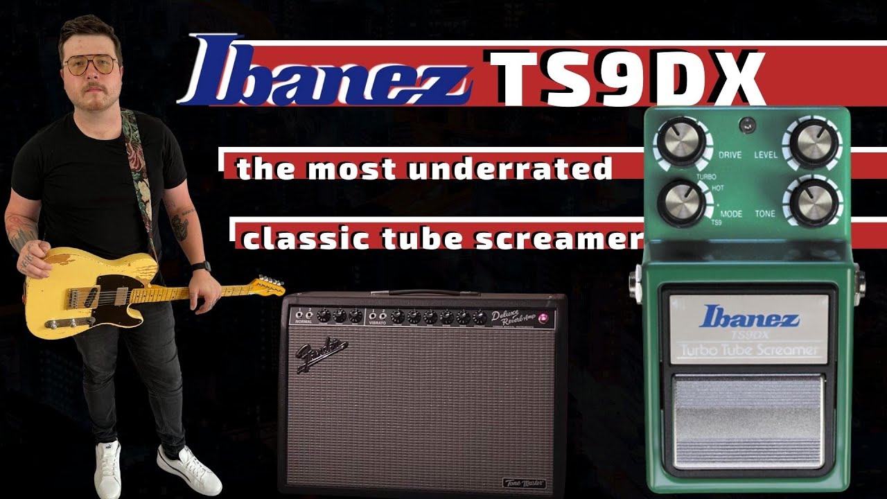 ギター Ibanez TS9DX Weed Custom Modified Ibanez TS9DX Turbo Tube
